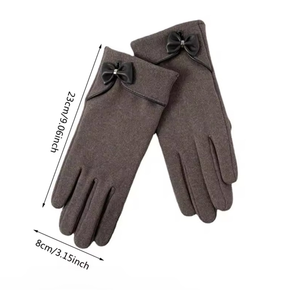 Beautiful gloves elegant red color - NEW - Picture 3 of 4